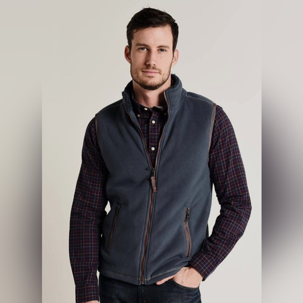 True Grit Men's Navy Vest
